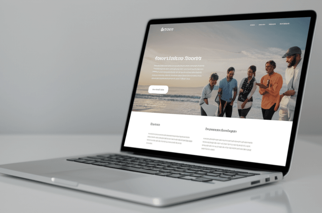 Custom-branded client portal preview